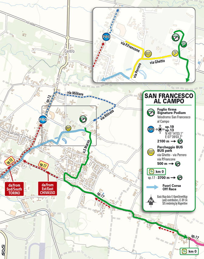 Partenza/Start Tappa 2 Giro Next Gen 2023