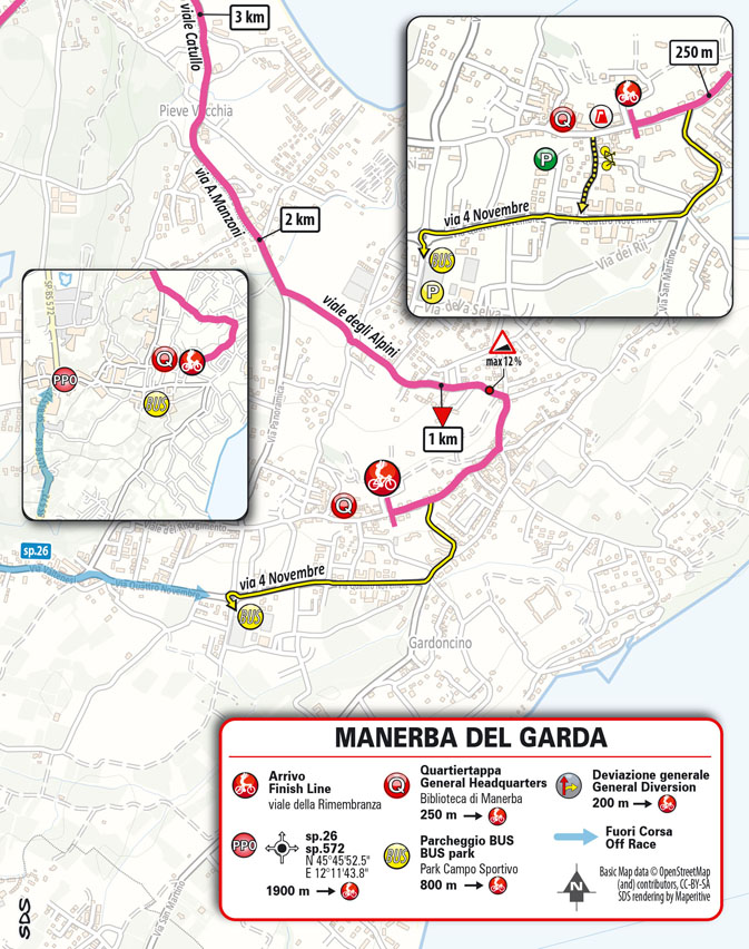 Arrivo/Finish Tappa 5 Giro Next Gen 2023