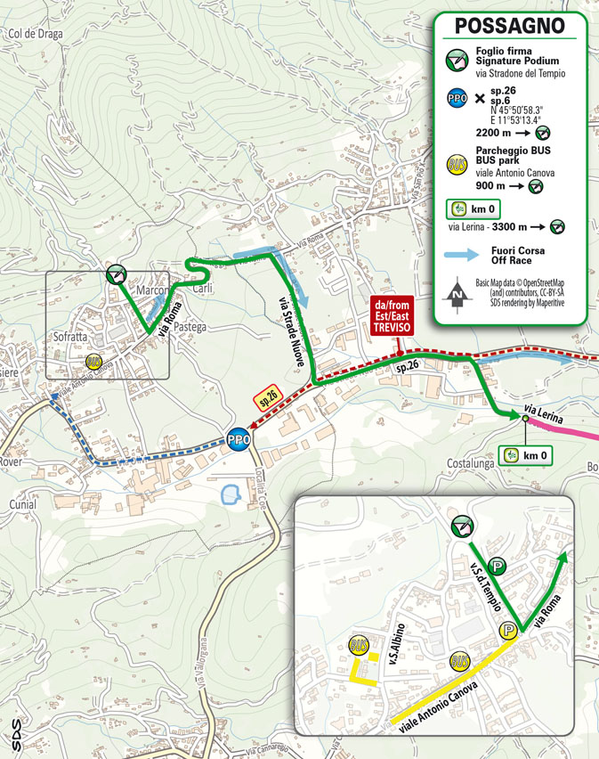Partenza/Start Tappa 7 Giro Next Gen 2023