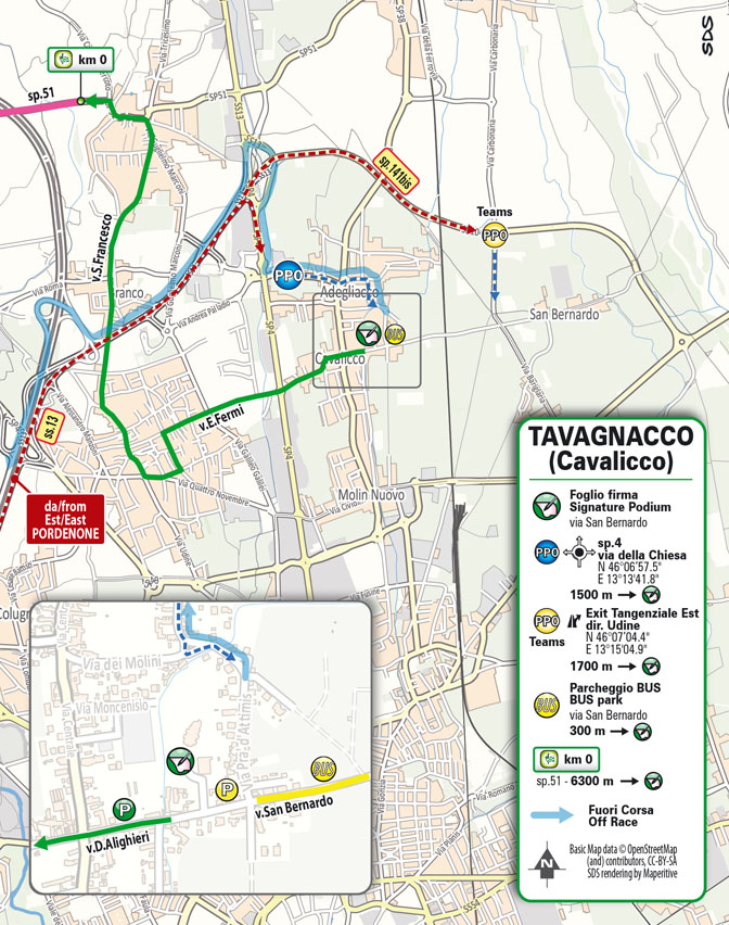 Partenza/Start Tappa 8 Giro Next Gen 2023