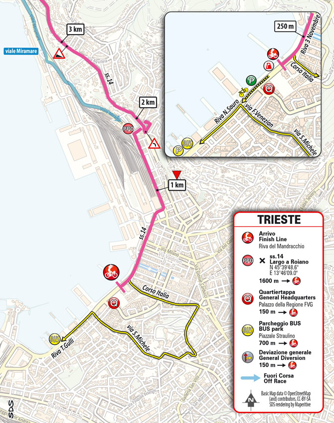 Arrivo/Finish Tappa 8 Giro Next Gen 2023