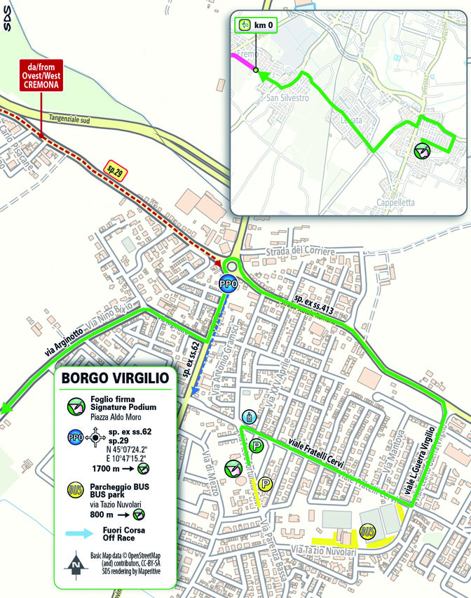 Partenza/Start Stage 6 Giro Next Gen 2024