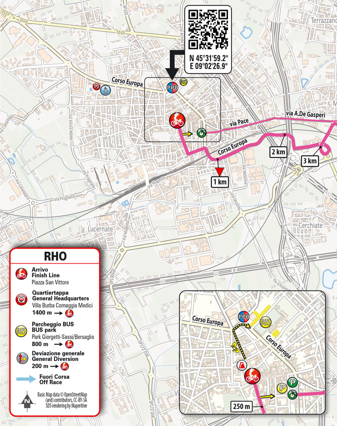 Arrivo/Finish Tappa 1 Giro Next Gen 2025