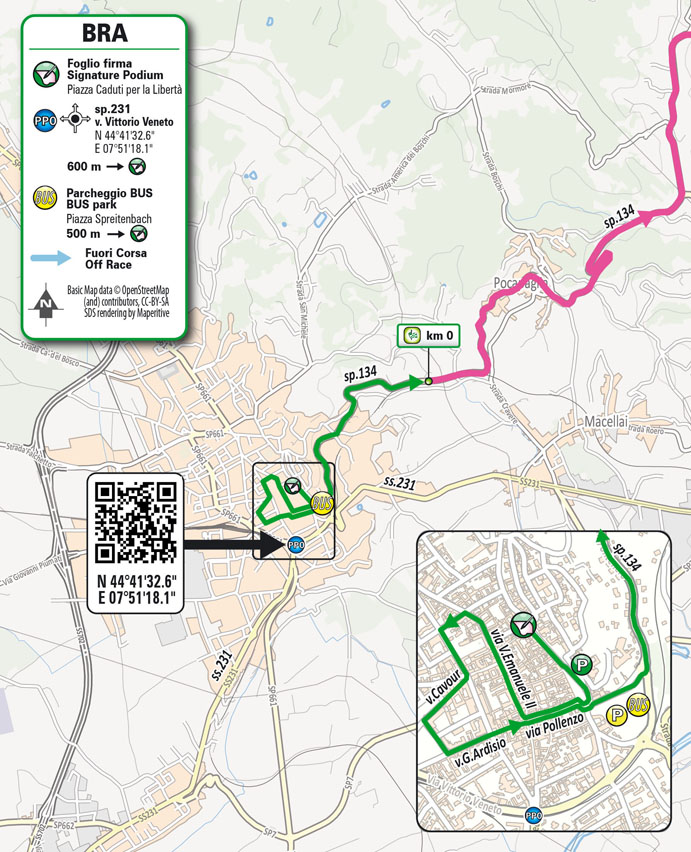 Partenza/Start Tappa 7 Giro Next Gen 2025