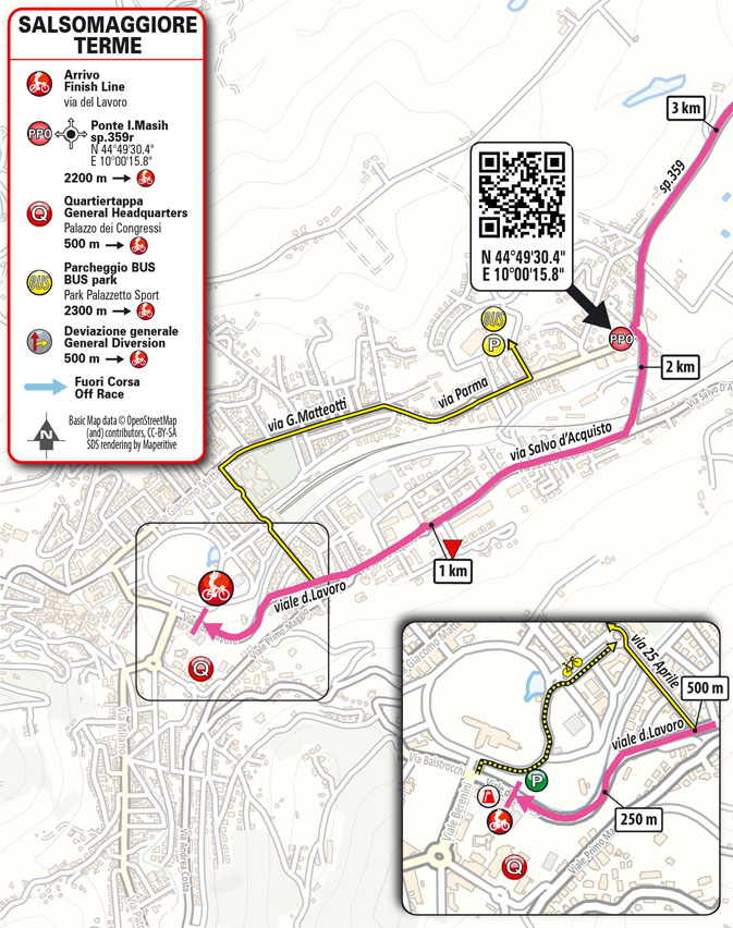 Arrivo/Finish Tappa 4 Giro Next Gen 2025