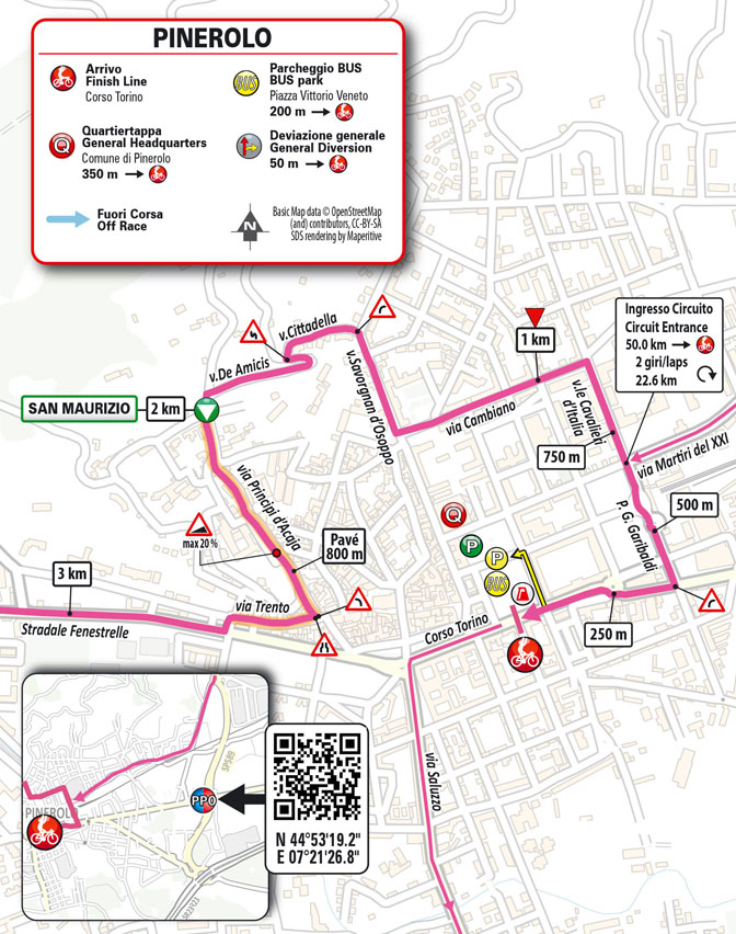 Arrivo/Finish Tappa 8 Giro Next Gen 2025